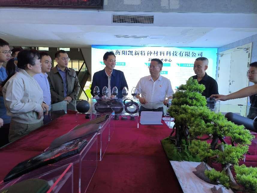 衡陽市工業(yè)和信息化局與凱新科技 機(jī)關(guān)企業(yè)結(jié)對幫建主題黨日活動(dòng)