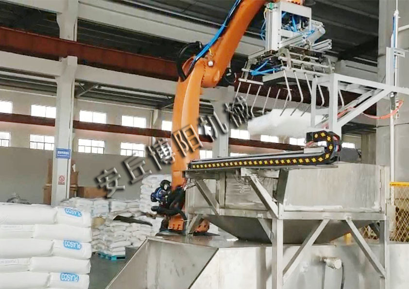 關(guān)于安丘博陽全自動拆垛機(jī)的設(shè)備特點