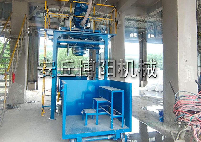安丘博陽機械石灰石噸袋包裝機工作程序是什么？
