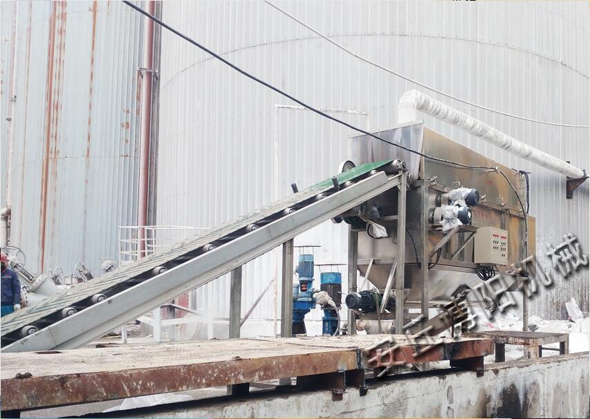 石灰粉自動拆袋機如何做到無殘留的？