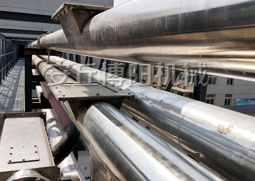 豆粕輸送時為什么越來越多的人選擇豆粕管鏈輸送機?