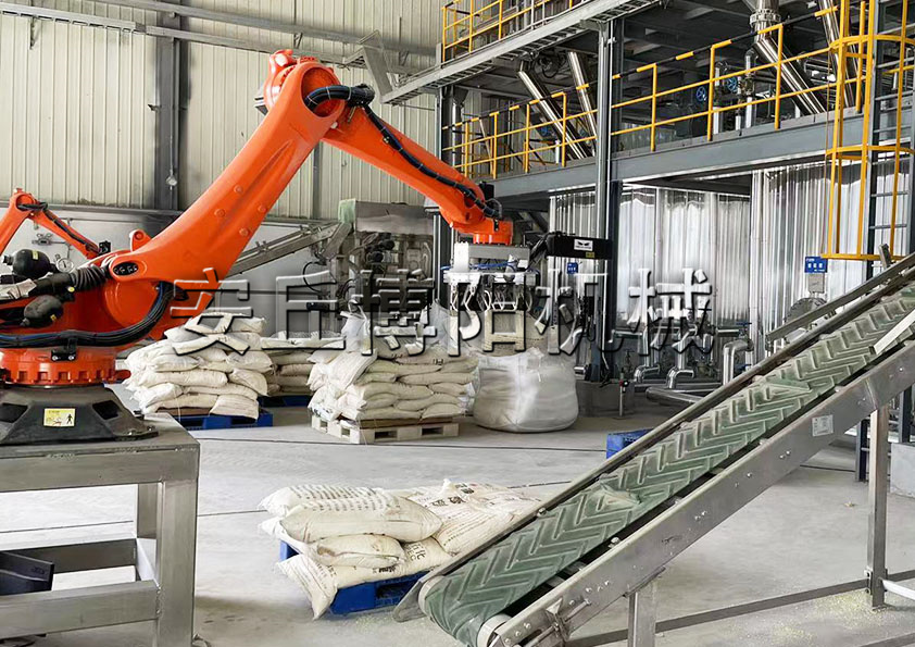 鋁酸鈣粉全自動拆包機(jī)的工藝流程是什么？