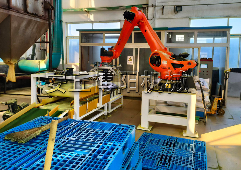 化工粉料自動碼垛機器人的特點是什么？