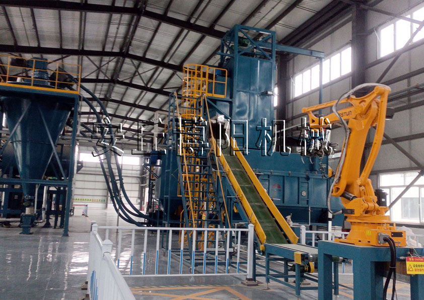 橡膠粉自動拆包機器人的工業(yè)原理和特點是什么？