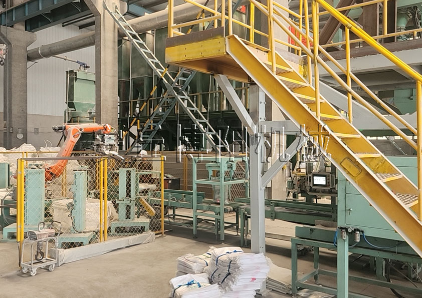 飼料全自動(dòng)包裝碼垛機(jī)適用于哪些行業(yè)呢？