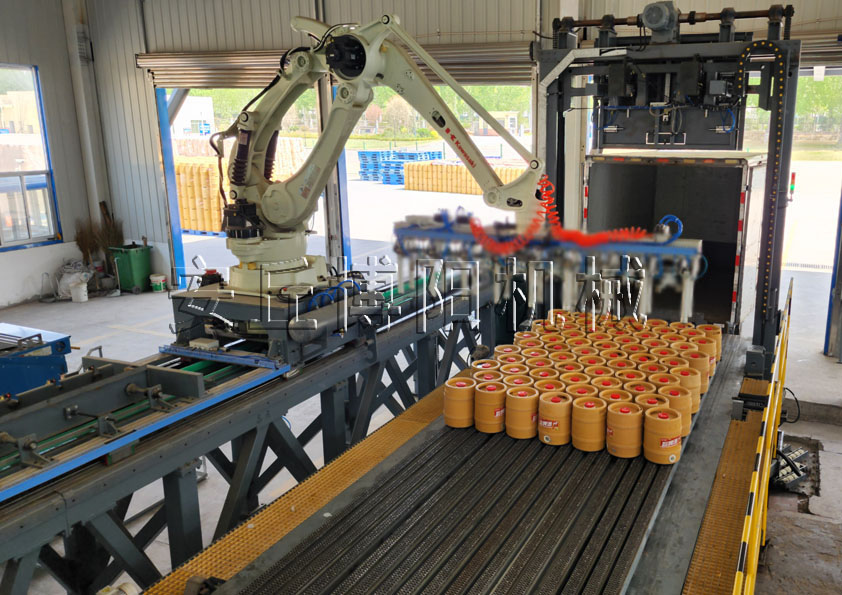 啤酒桶全自動裝車機的特點和優(yōu)勢是什么呢？