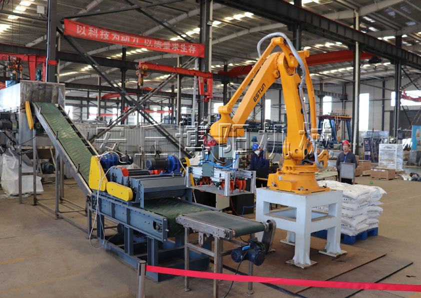 氧化鎂全自動拆包機械手的主要組成和工作流程是什么？