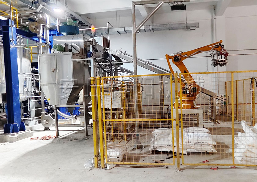 氰尿酸全自動拆包機(jī)械手的工作原理和特點(diǎn)是什么？